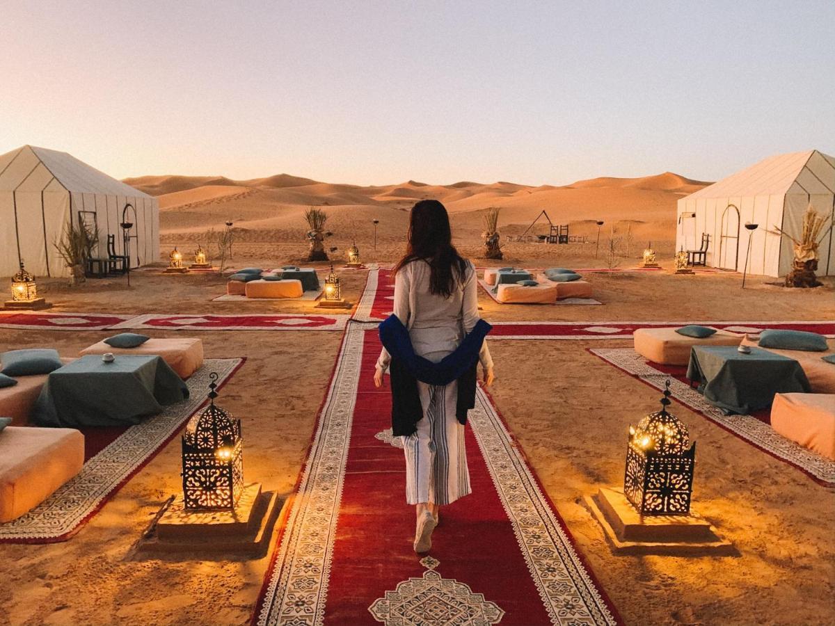 Authentic Desert Luxury Camp Merzouga Ngoại thất bức ảnh
