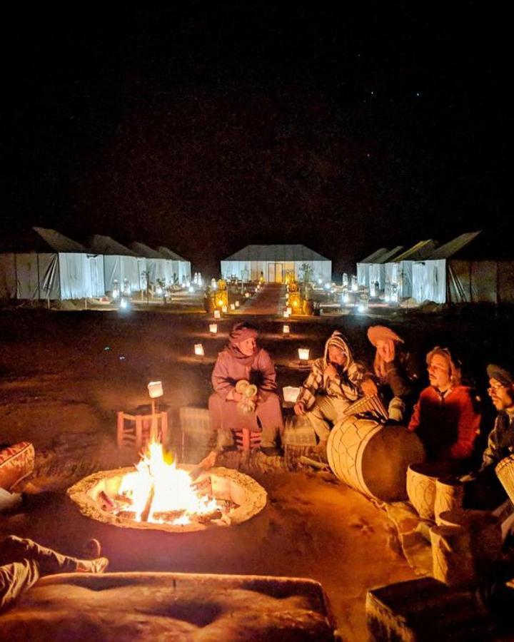 Authentic Desert Luxury Camp Merzouga Ngoại thất bức ảnh