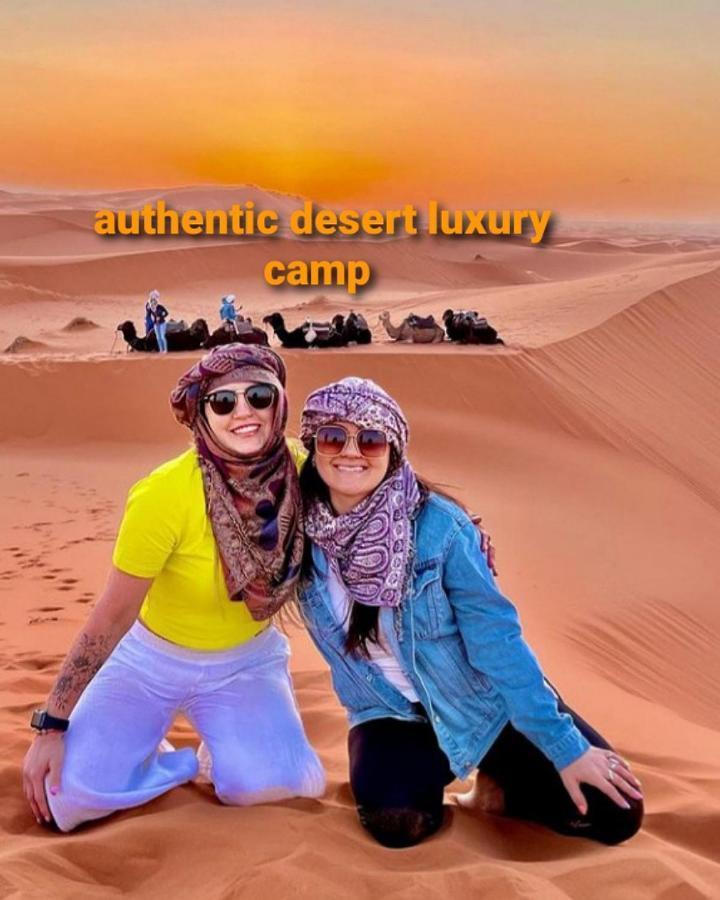 Authentic Desert Luxury Camp Merzouga Ngoại thất bức ảnh