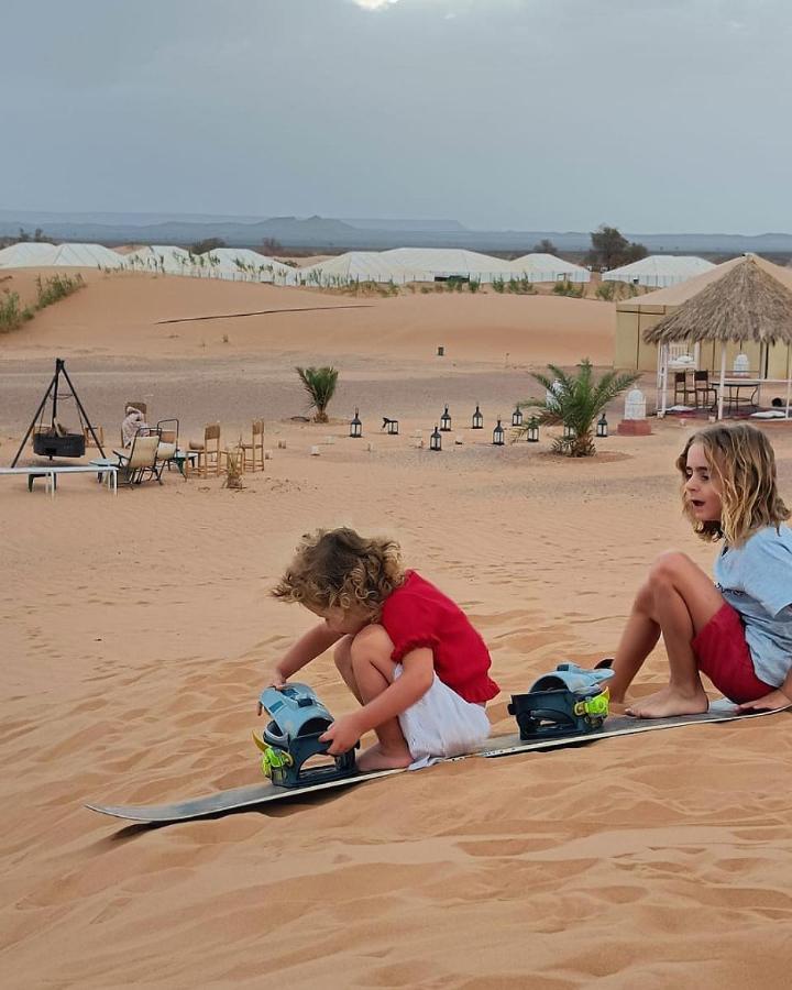 Authentic Desert Luxury Camp Merzouga Ngoại thất bức ảnh