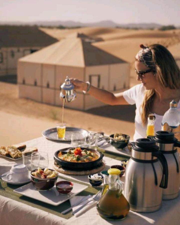 Authentic Desert Luxury Camp Merzouga Ngoại thất bức ảnh